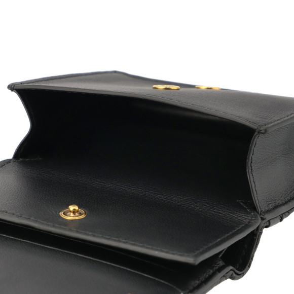 BALENCIAGA Wallet Bifold CRUSH Flap Card Wallet - Picture 7 of 8